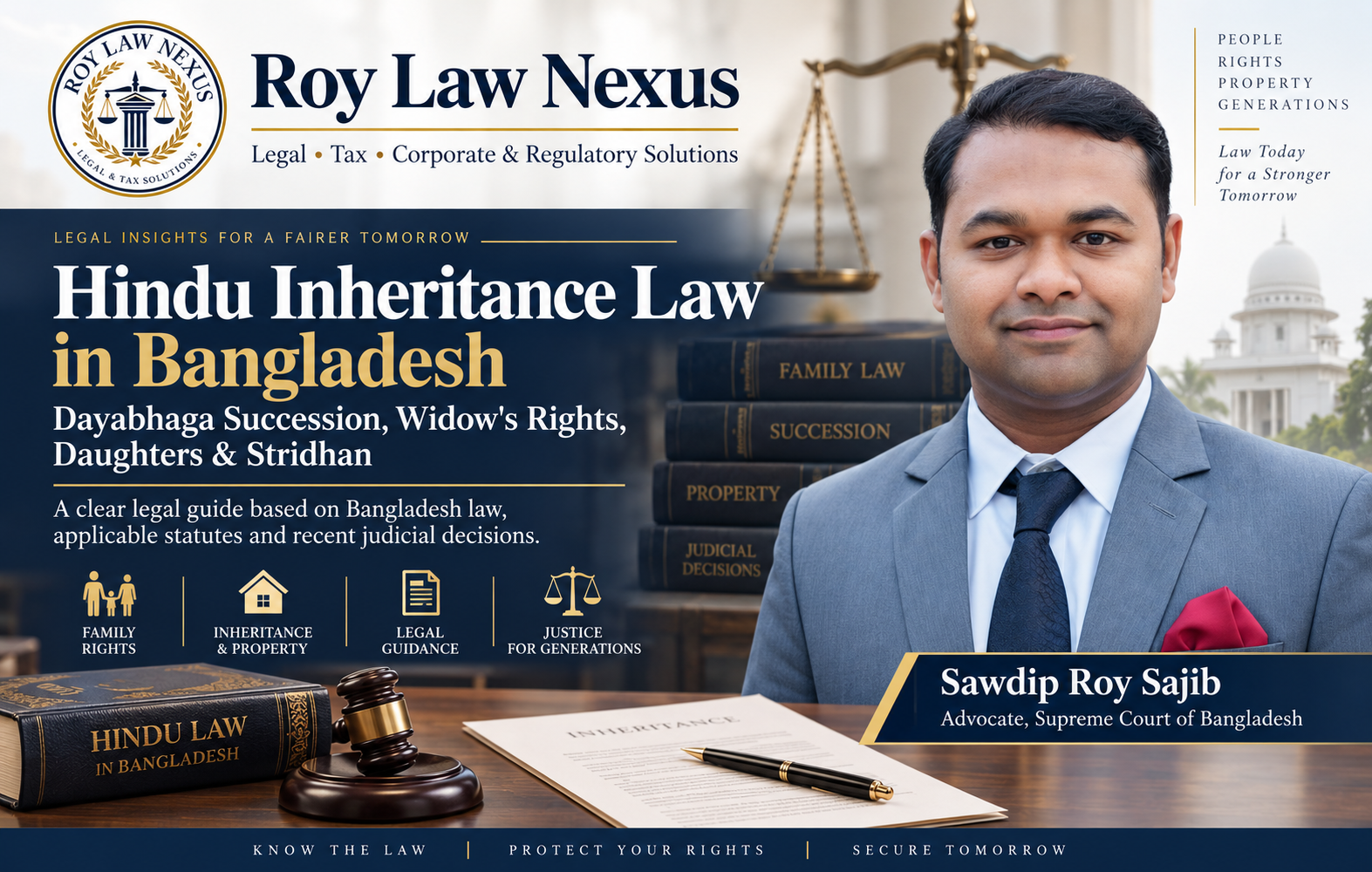 Hindu inheritance law in Bangladesh—Dayabhaga, widow, daughter and Stridhan guide