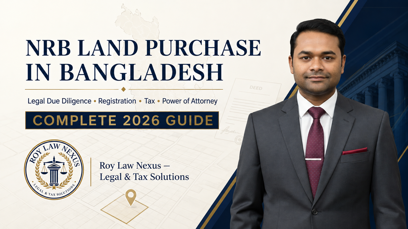 NRB land purchase in Bangladesh 2026 legal guide by Advocate Sawdip Roy Sajib