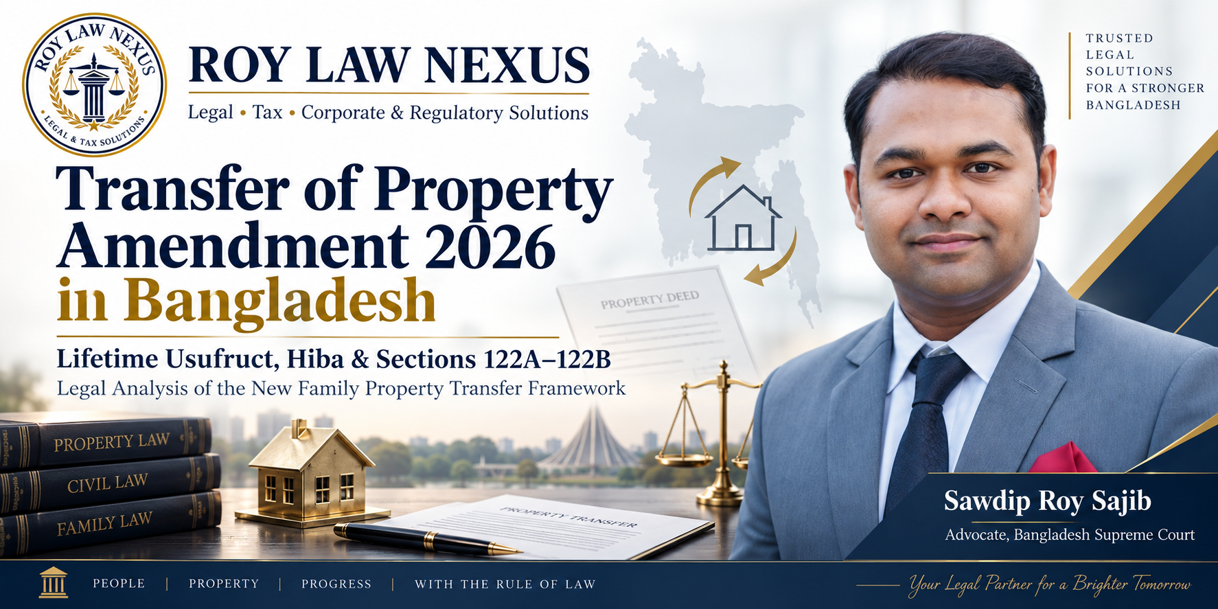 Bangladesh Transfer of Property Amendment 2026 legal guide by Roy Law Nexus